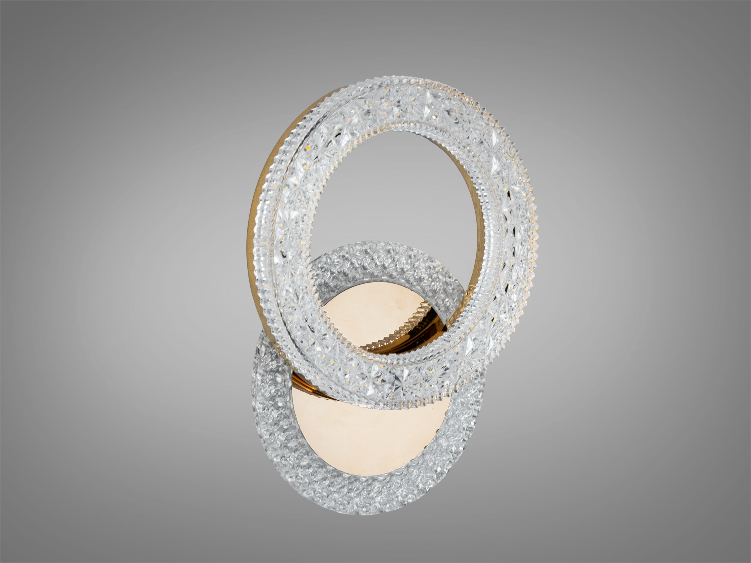 Світлодіодний світильник Diasha 2203 з кольоровою підсвіткою у золотому кольорі потужністю 22W - ідеальний акцент для вашого інтер′єру.