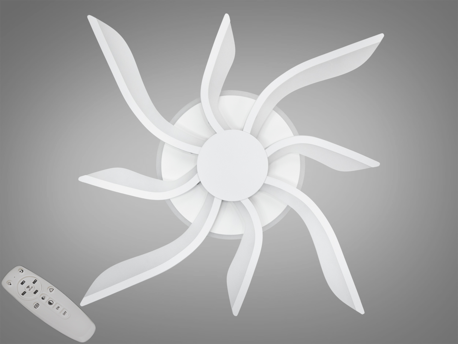 Стельова світлодіодна люстра з регулюванням яскравості, 65W. Придбайте люстру, яка підкреслить сучасний стиль вашого інтерєру, забезпечить комфортне та економічне освітлення.