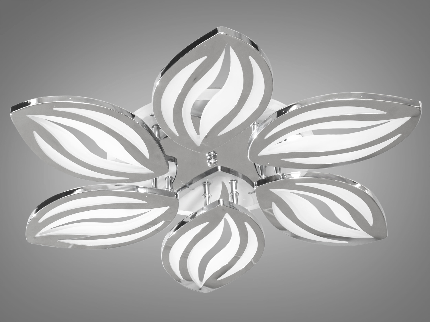 LED-люстра в дитячу з диммером, з пультом, з LED підсвічуванням, підходить на площу приміщення приблизно 15 кв.м.
Світлодіодна люстра має кілька режимів: холодний 6400К, нейтральний 4500К, теплий 2700К, кольорове підсвічування, суміщений режим – будь-яке основне світло плюс будь-який колір світлодіодного підсвічування. Регулювання яскравості люстри від 5 до 100% відбувається за допомогою пульта дистанційного керування, що входить до комплекту.
Люстра світить яскраво, але не сліпить за рахунок матеріалу – акрилу, до того ж цей матеріал дуже міцний – його важко зашкодити. Застосовується для невеликого залу, вітальні, кухні, спальні, їдальні, дитячої, тому що відсутні елементи, що б'ються. Кріпиться до підвісних, натяжних, звичайних стель.