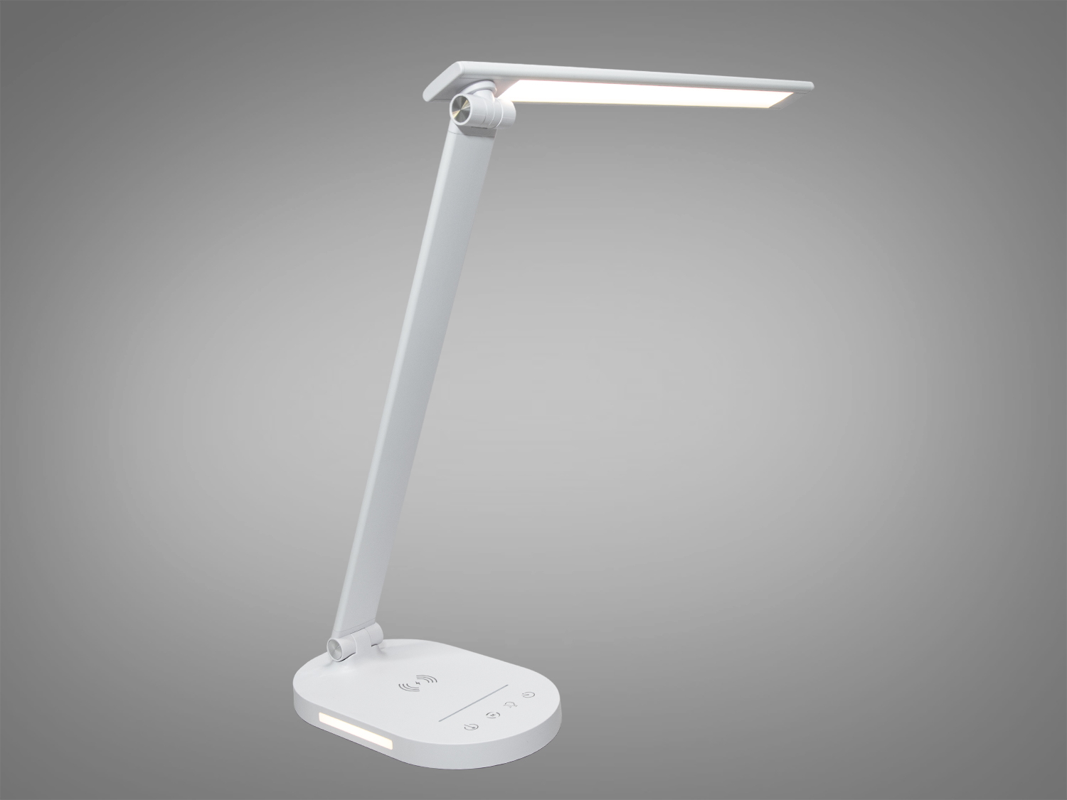 Лаконічна настільна LED лампа із usb зарядкою та нічником ідеально підходить для сучасного будинку чи офісу. Лампа характеризується енергоефективністю, має стриманий та елегантний дизайн. Завершує образ лампи гнучка конструкція, яка дозволяє користувачеві нахиляти та повертати світлодіодну панель для максимальної зручності.
Важливою функцією цієї настільної лампи є функція бездротової зарядки, ви можете просто покласти свій телефон на основу лампи, і він почне заряджатися в режимі акумулятора. Вона дозволяє підтримувати заряд мобільних пристроїв без зайвих кабелів, підтримуючи чистоту та порядок на робочому столі. Ця лампа стане центром робочого місця, де кожен гаджет завжди буде під рукою та готовий до використання.
В основі лампи є панель із сенсорними кнопками для керування функціями лампи, такими як регулювання яскравості та температури світла. Це дозволяє користувачеві налаштувати світло від яскравого та енергійного до м'якого та теплого, що відповідає індивідуальним уподобанням користувачів.
Інтегрований нічник створює м'яке світло, ідеальне для використання в спальні або дитячій кімнаті, забезпечуючи достатньо світла для орієнтації в темряві, але при цьому не бентежить або не заважає сну. Лампа виглядає компактною та мобільною, що робить її зручною для переміщення між кімнатами. Лаконічна настільна LED лампа із usb зарядкою та нічником ідеально підходить для сучасного будинку чи офісу. Лампа характеризується енергоефективністю, має стриманий та елегантний дизайн. Завершує образ лампи гнучка конструкція, яка дозволяє користувачеві нахиляти та повертати світлодіодну панель для максимальної зручності.
Важливою функцією цієї настільної лампи є функція бездротової зарядки, ви можете просто покласти свій телефон на основу лампи, і він почне заряджатися в режимі акумулятора. Вона дозволяє підтримувати заряд мобільних пристроїв без зайвих кабелів, підтримуючи чистоту та порядок на робочому столі. Ця лампа стане центром робочого місця, де кожен гаджет завжди буде під рукою та готовий до використання.
В основі лампи є панель із сенсорними кнопками для керування функціями лампи, такими як регулювання яскравості та температури світла. Це дозволяє користувачеві налаштувати світло від яскравого та енергійного до м'якого та теплого, що відповідає індивідуальним уподобанням користувачів.
Інтегрований нічник створює м'яке світло, ідеальне для використання в спальні або дитячій кімнаті, забезпечуючи достатньо світла для орієнтації в темряві, але при цьому не бентежить або не заважає сну. Лампа виглядає компактною та мобільною, що робить її зручною для переміщення між кімнатами.