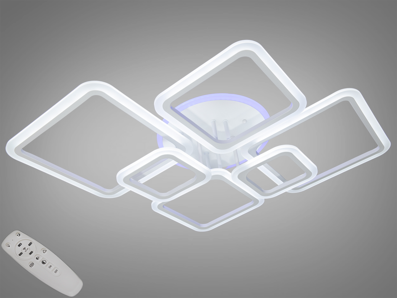 LED люстра смарт світильник з пультом, диммером, підсвіткою, 115W. Використовуючи сучасний світильник із такими функціями, ви зможете змінювати настрій кімнати, налаштовувати освітлення під власні потреби та зберігати кошти на енергії.