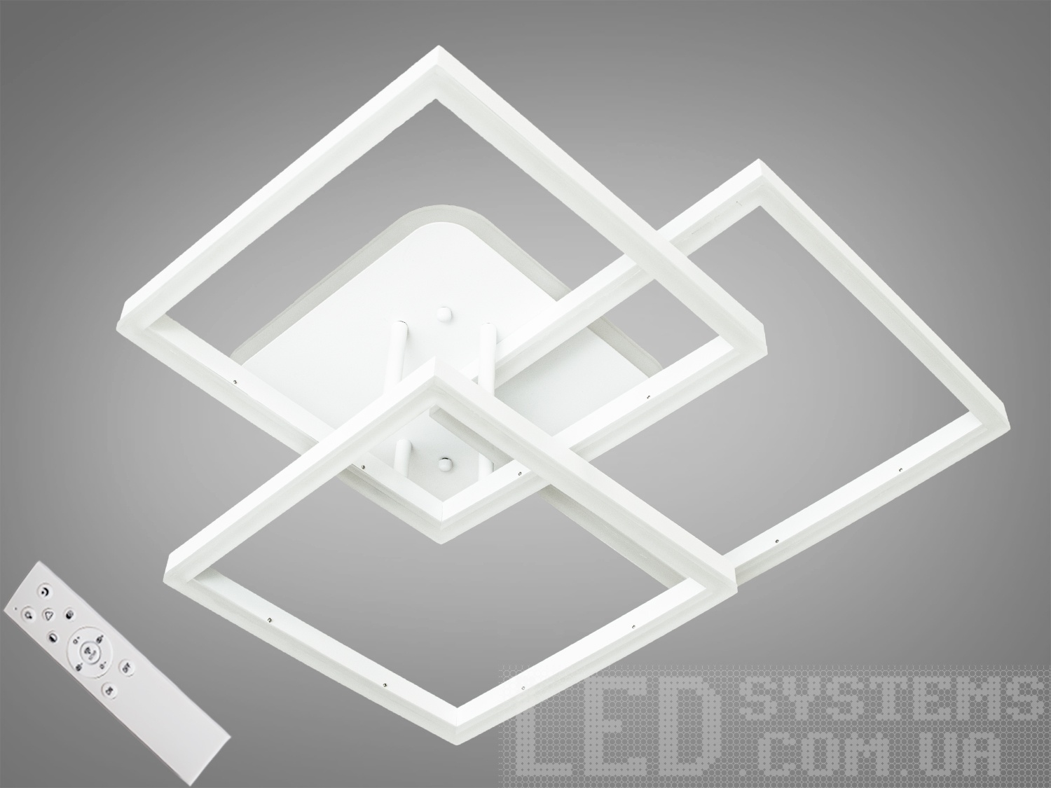 Світлодіодна люстра смарт світильник з пультом dimmer,120W. Час заощадити свої зусилля та насолоджуватися комфортом – поспішайте LED люстри з пультом купити для свого дому.