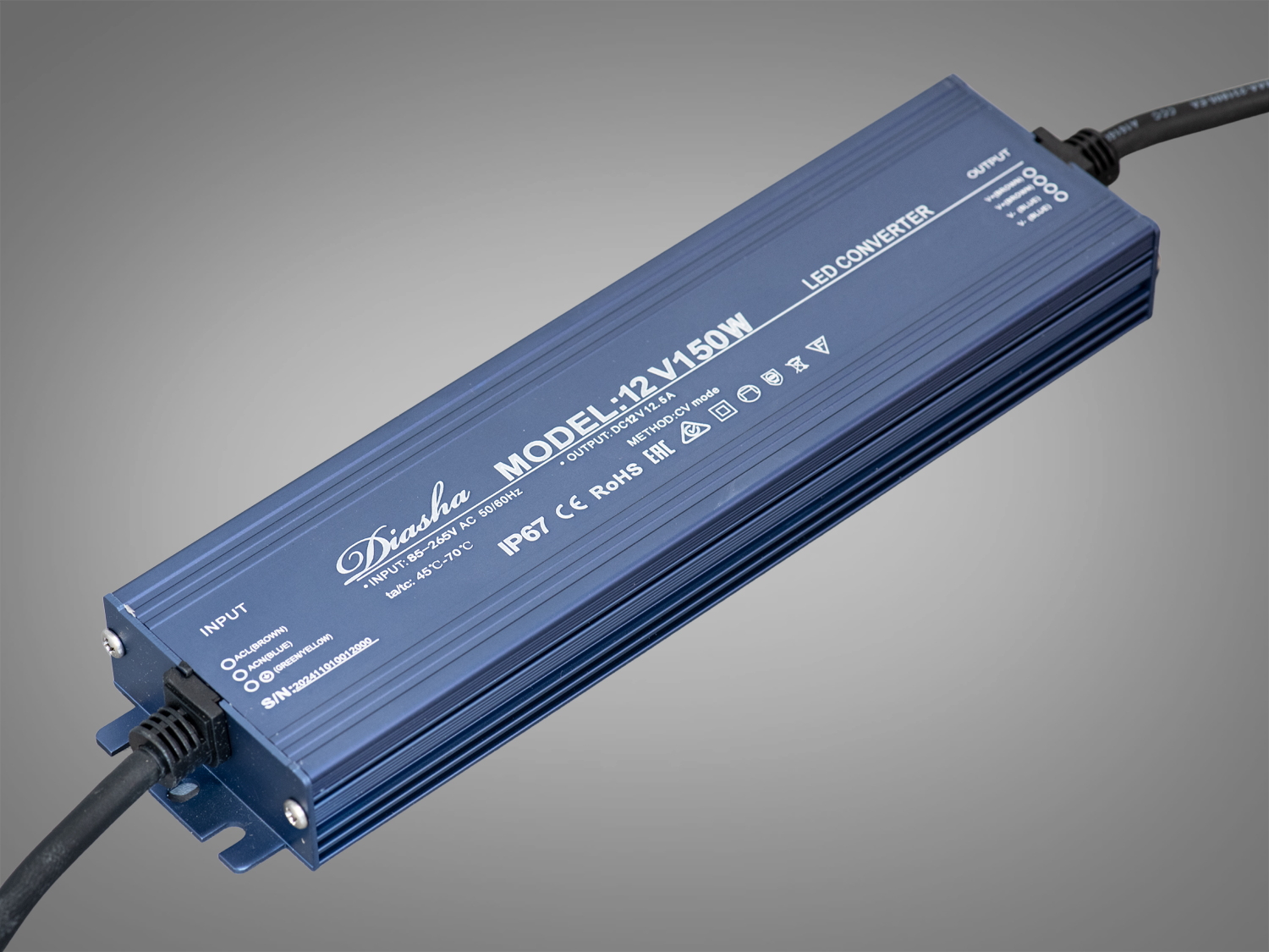Блок живлення 12В, для підключення LED стрічки, 150Вт, 12.5А. Універсальний, герметичний та довговічний пристрій для підключення світлодіодної стрічки з напругою 12 В. Блок живлення 12В, для підключення LED стрічки, 150Вт, 12.5А. Універсальний, герметичний та довговічний пристрій для підключення світлодіодної стрічки з напругою 12 В.