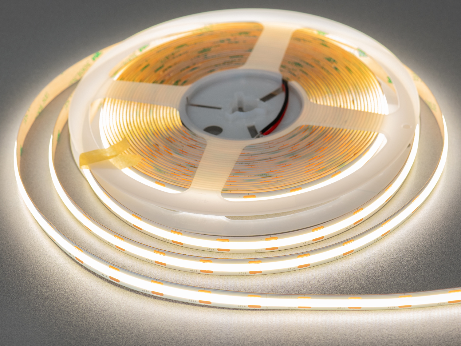COB LED стрічка 12В, 608 діодів на метр, 10мм, нейтральний. 