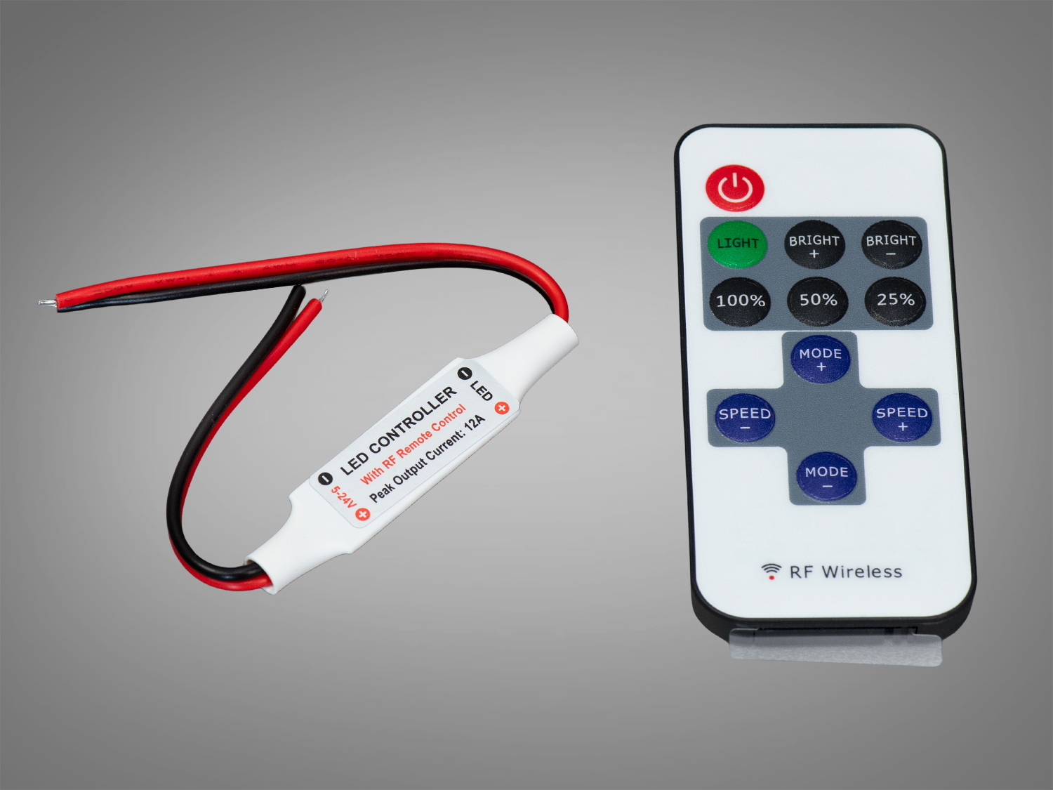 Контролер з радіо ДУ для LED стрічки. Контролер з радіо ДУ для LED стрічки.