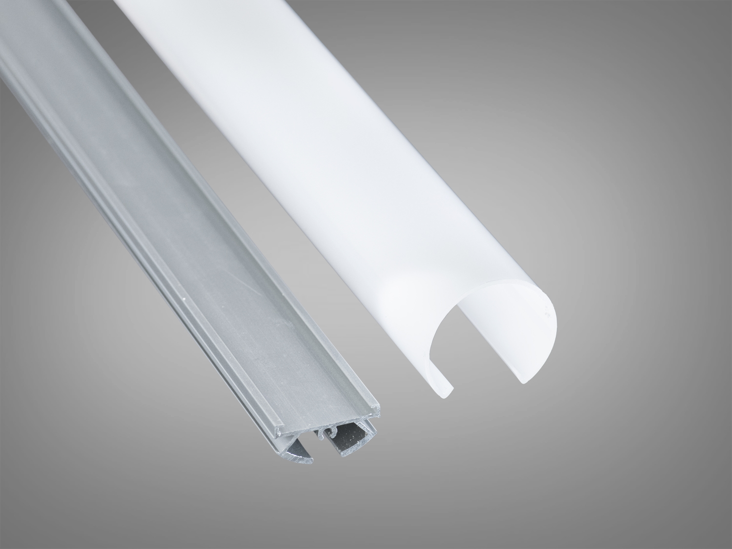 Профіль для LED стрічки, круглий. 