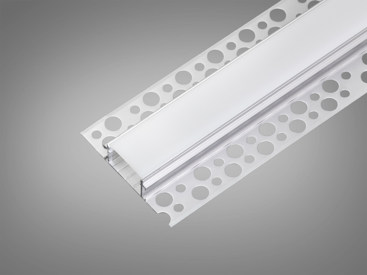 Профіль для LED стрічки, у гіпсокартон. 