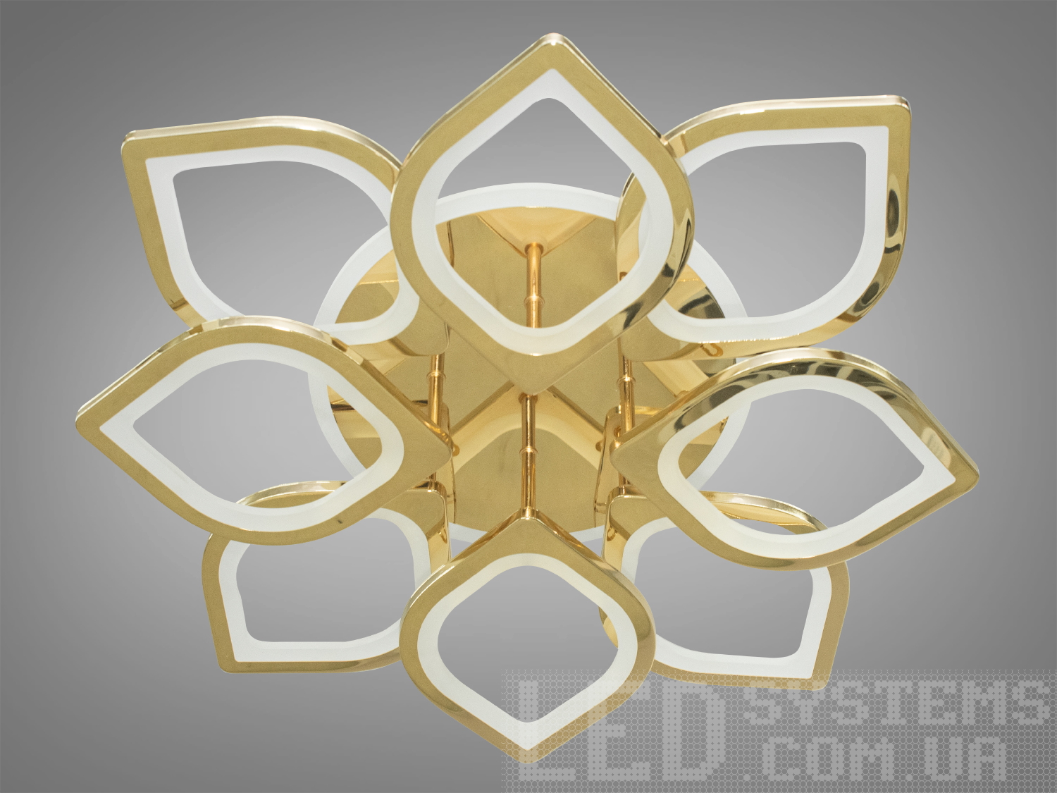 LED-люстра для зали з LED підсвічуванням, з диммером, з пультом підходить на площу приміщення приблизно 18кв.м.
Світлодіодна люстра має кілька режимів: холодний 6000К, нейтральний 4100К, теплий 3200К, включення-вимикання, кольорове підсвічування. Люстра має електронний димер, що дозволяє регулювати яскравість люстри від 5% до 100% за допомогою пульта, що входить до комплекту.
Люстра світить яскраво, але не сліпить рахунок матеріалу - акрилу, до того ж цей матеріал дуже міцний - його важко пошкодити. Підходить для зали, вітальні, спальні, дитячої, оскільки відсутні скляні елементи.Кріпиться до стелі будь-якого типу універсальним кріпленням на монтажну планку. LED-люстра для зали з LED підсвічуванням, з диммером, з пультом підходить на площу приміщення приблизно 18кв.м.
Світлодіодна люстра має кілька режимів: холодний 6000К, нейтральний 4100К, теплий 3200К, включення-вимикання, кольорове підсвічування. Люстра має електронний димер, що дозволяє регулювати яскравість люстри від 5% до 100% за допомогою пульта, що входить до комплекту.
Люстра світить яскраво, але не сліпить рахунок матеріалу - акрилу, до того ж цей матеріал дуже міцний - його важко пошкодити. Підходить для зали, вітальні, спальні, дитячої, оскільки відсутні скляні елементи.Кріпиться до стелі будь-якого типу універсальним кріпленням на монтажну планку.