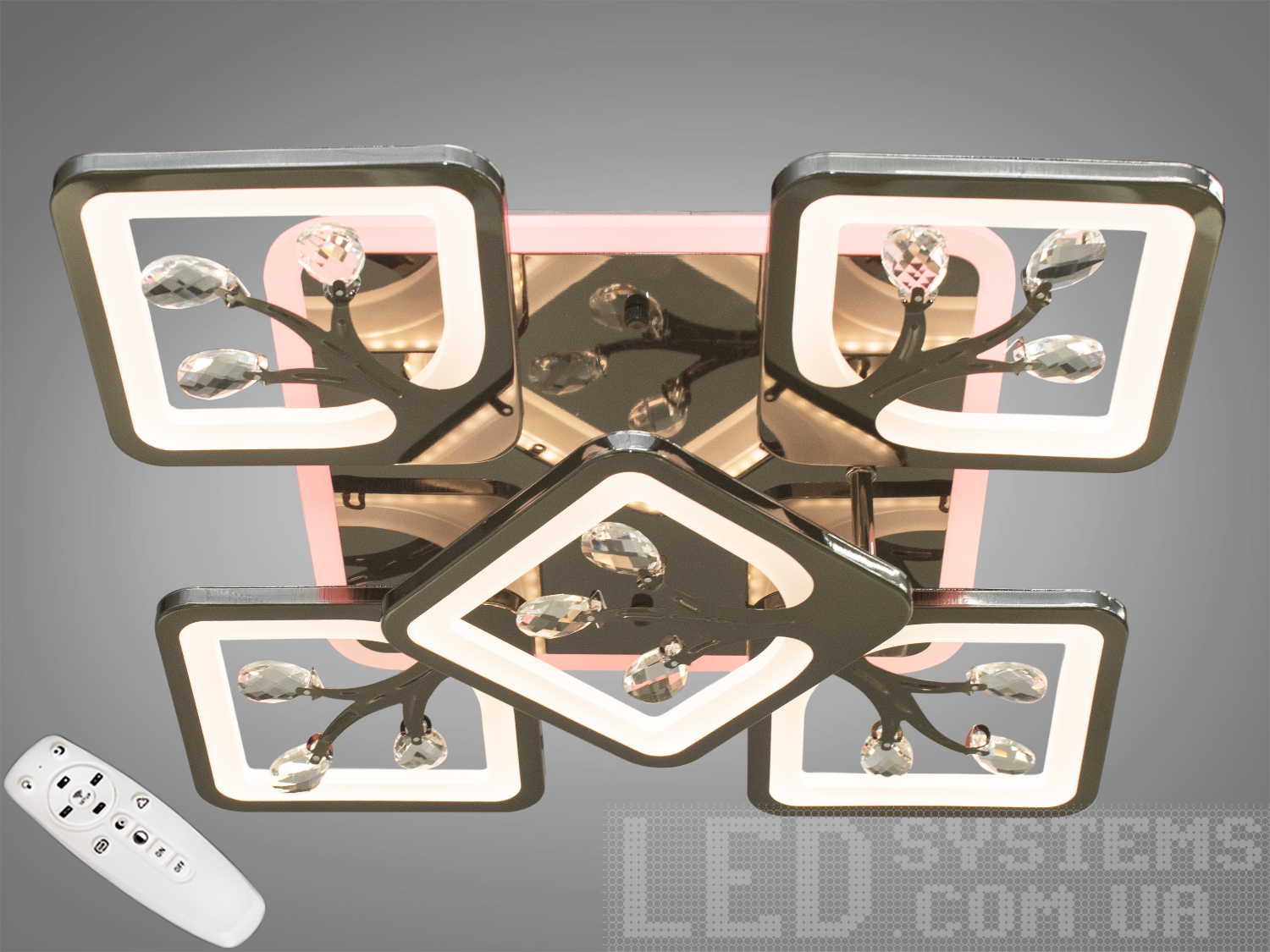 Стельова люстра LED з пультом, 90W. Якість та стиль за доступною ціною! Купити недорогі світлодіодні люстри – це чудове рішення для економного та стильного освітлення. Обирайте бюджетні, але стильні моделі для будь-якої кімнати! Стельова люстра LED з пультом, 90W. Якість та стиль за доступною ціною! Купити недорогі світлодіодні люстри – це чудове рішення для економного та стильного освітлення. Обирайте бюджетні, але стильні моделі для будь-якої кімнати!