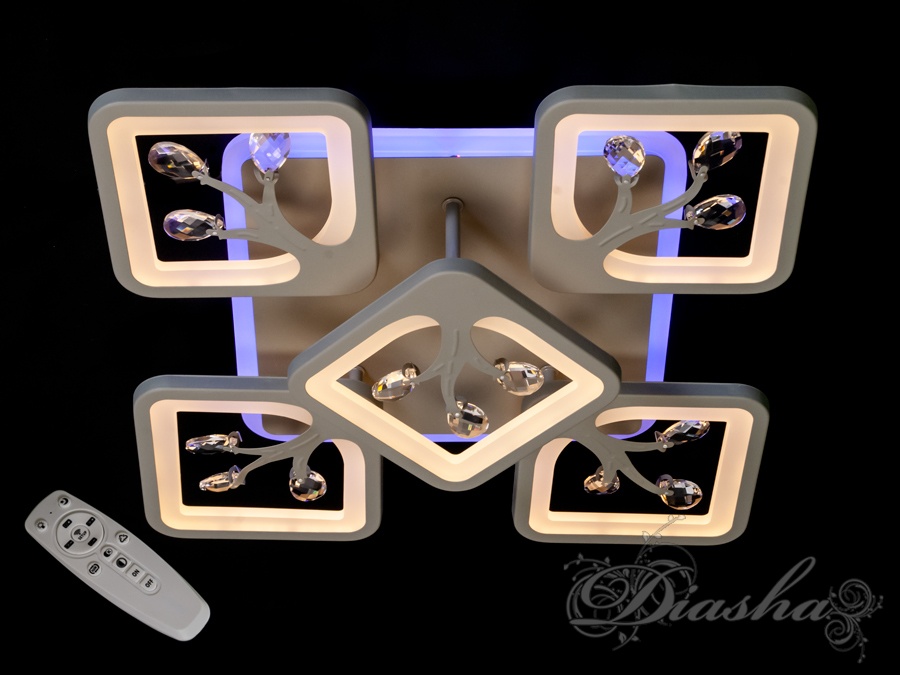 Інноваційна LED люстра з пультом, диммером, підсвіткою, 90W. Дбайте про комфорт і безпеку вашої дитини. Купити світлодіодні люстри для дитячої кімнати – це вибір екологічних, безпечних і стильних моделей. Подаруйте малюку тепле та затишне освітлення